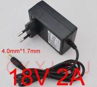 18V 2A AC 100V-240V Converter Adapter DC 18V 2A 2000mA Power Supply  4.0mm x 1.7mmA7938 US EU UK PLUGk Optional