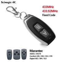 2023 latest Marantec รีโมทคอนโทรลประตูโรงรถสำหรับ Digital 302 304 382 313 D323 Comfort 220 250 252 Garage Gate Command 433MHz