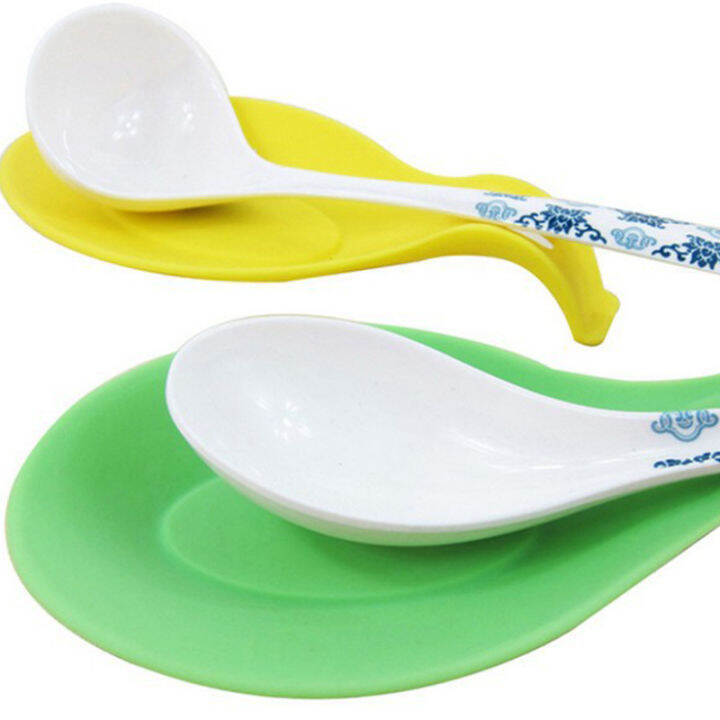 silicone-insulation-spoon-rest-heat-resistant-placemat-drink-glass-coaster-tray-spoon-pad-eat-mat-pot-holder-kitchen-accessories