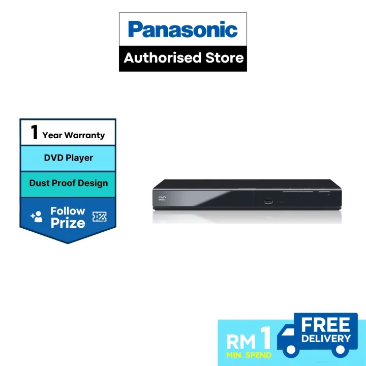 PANASONIC DVDS500 DVD PLAYER USB BASIC MODEL DVDS500GAK Lazada