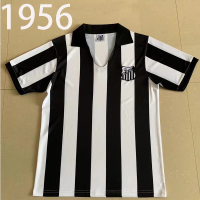 1956 Retro version Santos FC Soccer Jersey 1956 PATO SANCHEZ SODO classic vintage Soccer Shirt Short sleeve football uniform