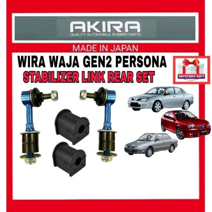 AKIRA PROTON WIRA WAJA GEN2 PERSONA STABILIZER LINK REAR SET SUSPENSION