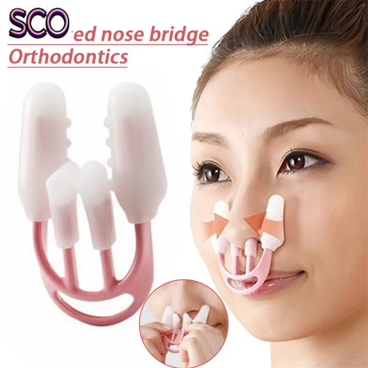 SCO Nose Lifting Clip Pro Nose Shaper Clip Nose Beauty Up Lifting Soft ...