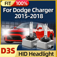 Roadsun 1คู่ D3S HID หลอดไฟ Xenon ไฟหน้า3800LM ไฟหน้า6000K Fit สำหรับ2015 2016 2017 2018 Dodge Charger