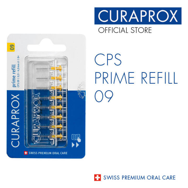 Curaprox CPS 09 Prime Interdental Brush, Refill Pack Lazada Singapore