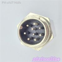 1pcs GX16 9 Pin Male Diameter 16mm Wire Panel Aviation Connector L109Y Circular Socket High Quality On Sale