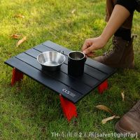 hyfvbu✢❄☼  Camping Table for Outdoor Barbecue Tours Tableware Ultra Folding Computer Bed Desk