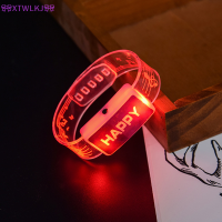 ?XTWLKJ? สายรัดข้อมือมีไฟ LED ประดับงานปาร์ตี้สำหรับงานแต่งงานของขวัญตกแต่งวันคริสต์มาสปีใหม่