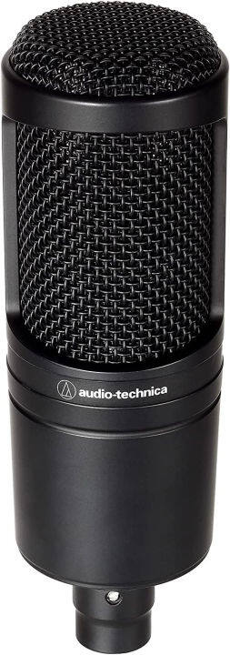 audio-technica-at2020-cardioid-condenser-studio-xlr-microphone-ideal-for-project-home-studio-applications-black-at2020-microphone