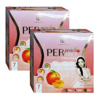 Per Peach Fiber เพอพีชไฟเบอร์ ไฟเบอร์ เพอร์พีช 7ซอง [ 2 กล่อง ]