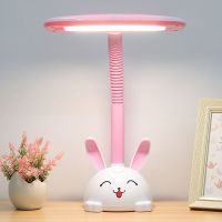 Desk lamp eye protection learning protection eyesight pupils and children doing homework cartoon rechargeable long-lasting plug-in desk lamp —D0516