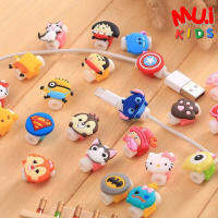 muikids Charger Cable Protector ตัวล็อค  กันสายชาร์จหัก ถนอมสาย ลายการ์ตูน