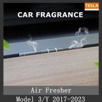 อากาศสดชื่นสำหรับเทสลารุ่น3 Y 2017-2022 2023รถน้ำหอมกลิ่นหอมน้ำมันหอมระเหยกลิ่นรส