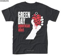 Green Day  AMERICAN IDIOT ALBUM COVER  T-SHIRT - Nuevo y Oficial men cotton t-shirts summer brand tshirt euro size sbz3330