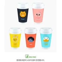 [COD] Kay Friends SIGNATURE reusable Tumbler CUP 5P Set (500ml16oz)