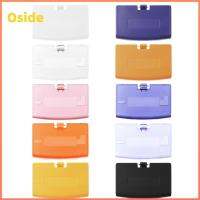 OSIDE 6 Pcs ตำแหน่งรูที่แม่นยำ ฝาปิดแบตเตอรี่ พอดีอย่างสมบูรณ์แบบ พลาสติกทำจากพลาสติก เคสคอนโซลเกม ของใหม่ แข็งแรงและทนทาน ฝาหลังเกมคอนโซล สำหรับ เกมบอยแอดวานซ์ เกมเกมต่างๆ