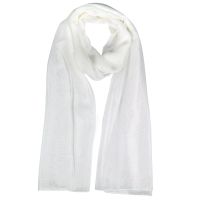 Fashion Ladies White Soft Long Large Chiffon Scarf Neck Head Wrap