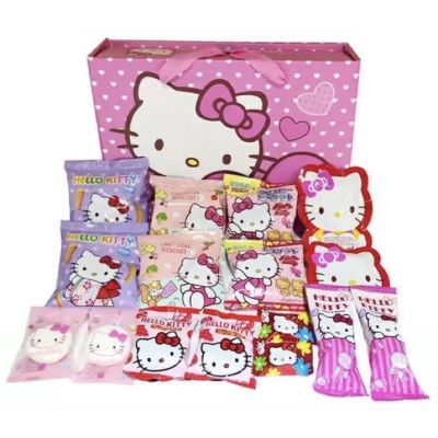 BAB ชุดของขวัญเด็กแรกเกิด ️พร้อมส่ง️ Hello Kitty Snack gift pack ชุดของขวัญเด็กอ่อน เซ็ตเด็กแรกเกิด
