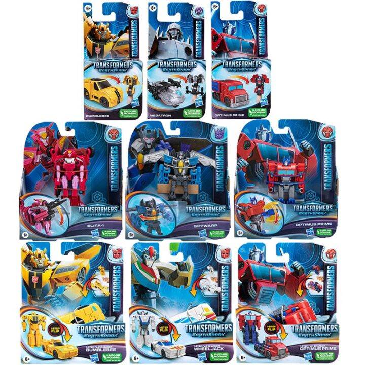 Transformers Earthspark Tacticon Bumblebee Megatron Warrior Optimus