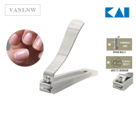 กรรไกรตัดเล็บ KAI NAIL CLIPPER รุ่น PROSTULE KQ-1336 (JAPAN ของแท้ 100%) ที่ตัดเล็บ สำหรับช่างมืออาชีพ วัสดุแสตนเลสไม่เป็นสนิม มีที่เก็บเศษเล็บที่ตัดในตัว