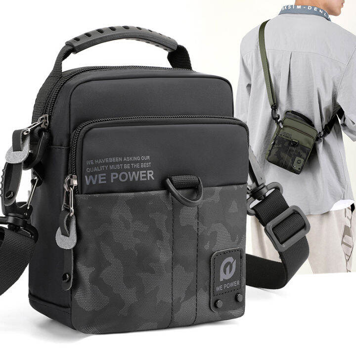 Sports crossbody bag WEPOWER Men's Lightweight Sports One Shoulder