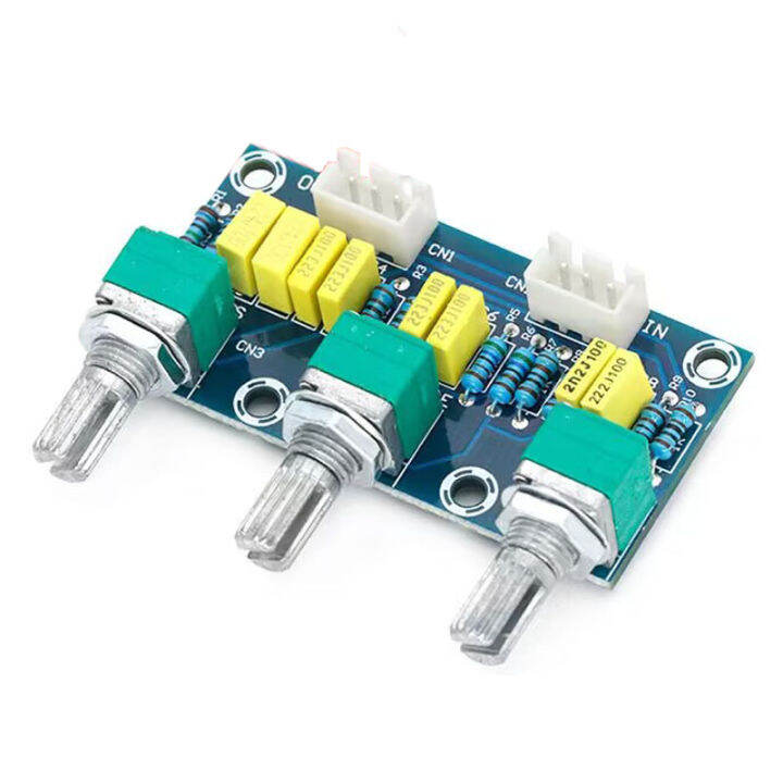 XH-M802 Passive Tone Board Amplifier Preamp Power Module Low High Sound ...