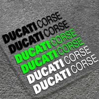 DUCATI Corse สติ๊กเกอร์ไวนิลสะท้อนแสง Auto Helmet Motor Decals