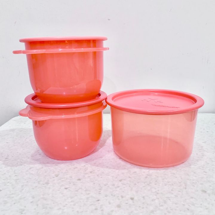 Tupperware One Touch Plastic Canister, 950ml 