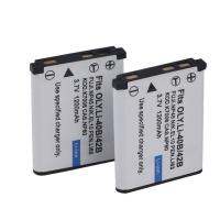 ถ่านชาร์จ2ชิ้น สำหรับ กล้อง Nikon Fujifilm รุ่น ENEL-10 + ที่ชาร์จ LCD