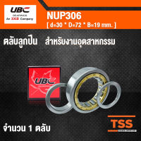 NUP 306 ตลับลูกปืนเม็ดทรงกระบอก สำหรับงานอุตสาหกรรม ( Cylindrical roller bearings ) NUP 306