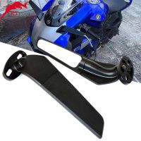 For YAMAHA YZF R6 R6S R15 R25 R1 R1S R125 Motorcycle Mirrors Modified Wind Wing Adjustable Rotating Rearview Mirror