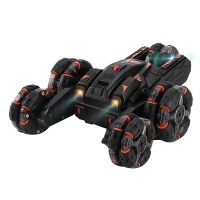 RC Stunt Car Climbing and Drifting Car 2.4G Watch Gesture Control RC Car Birthday Gift Toys for Kids -Black