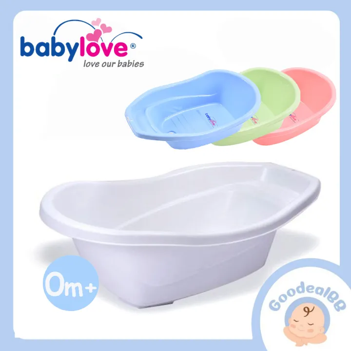 Babylove Baby Spa Bath Tub With Stopper 0163 Lazada