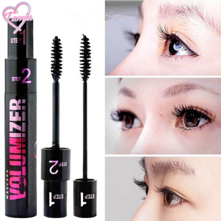 Duo 2-in-1 Mascara Maskara Pemanjang Maskara Tahan Air Yang Tahan Lama ...