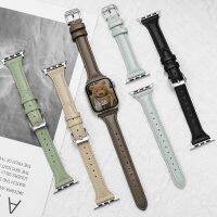 【CC】◕  Leather 8 band 38mm 40mm 41mm for iwatch 7 6 5 4 3 Replace Wrist 42mm 44mm 45m Ultra 49mm