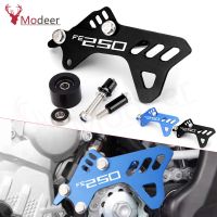 ✲✢№ Motorcycle Engine Plate Saver Case Sensor Guard Chain Sprocket Cover For FE250 FE350 FE 250 350 2017 2018 2019 2020 -2022