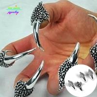 ◙❇ chailian261683 New Punk Dargon Claws Adjustable Rings Armor Men