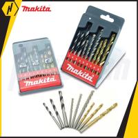 MAKITA D-16405 ชุดดอกสว่านเจาะเหล็ก/ไม้/ปูน บรรจุ 9 ตัวชุด ของแท้