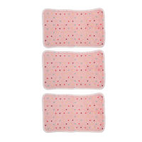 3Pcs ผ้าห่มสุนัข Super Soft Warm Coral Fleece Dotted พิมพ์ Pet Sleep Mat สำหรับสุนัขแมว Puppy