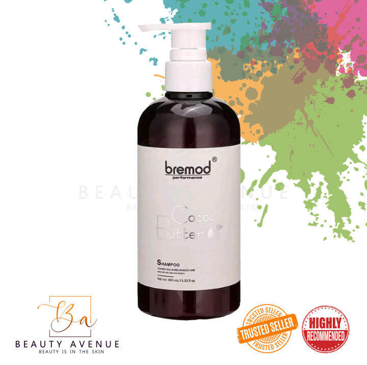 Bremod Cocoa Butter Shampoo 400ml (With Freebies) | Lazada PH