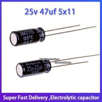 10pcs New order Rubycon imported electrolytic capacitor 25v 47uf 5x11 Japanese ruby yxf series 5*11 Electrical Circuitry Parts