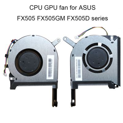 DXDFF แล็ปท็อป CPU การระบายความร้อน GPU พัดลมสำหรับ ASUS ร็อคสตริกซ์ FX505 FX505G FX505GE FX505D TUF คีย์บอร์ดเกมพัดลมทำความเย็น13NR00S0M11111 2011