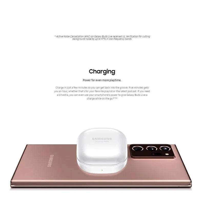 Khám phá âm thanh không dây tuyệt vời với tai nghe Bluetooth Samsung Galaxy Buds Live. Với thiết kế độc đáo và chất lượng âm thanh tuyệt hảo, bạn sẽ không muốn bỏ lỡ trải nghiệm này. Hãy xem hình ảnh liên quan ngay để cảm nhận sự khác biệt.