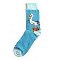 New Cotton Men Crew Socks Kangaroo ostrich penguin flamingoHip Hop British Style