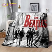 1 3D B-Beatles ผ้าห่มนุ่มหินผ้าห่มผ้าสักหลาดตกแต่งผ้าห่มสำหรับห้องนั่งเล่นเตียงนอนห้องนอนโซฟาผ้าคลุมปิกนิก Bettdecke