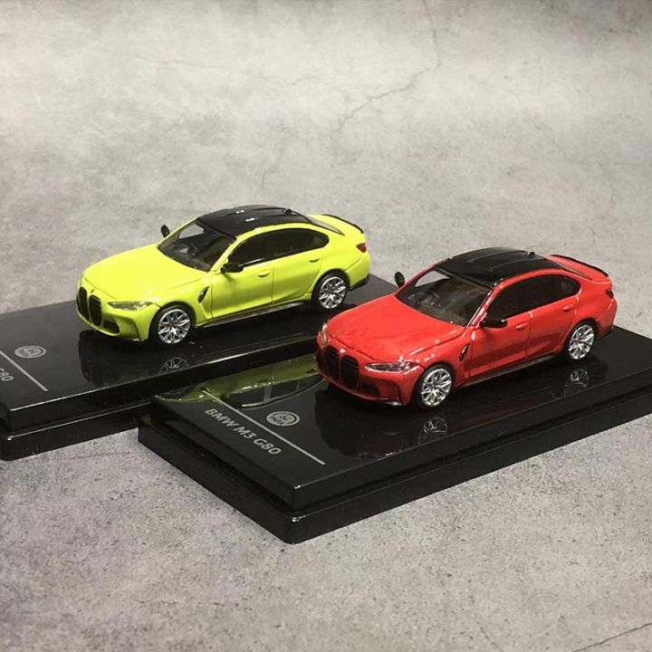 para-1-64-model-car-m3-g80-alloy-die-cast-vehicle-display-collection-gifts-2-color-selection