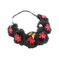 12pcs Women Girls Spider Skull Butterfly Flower Wreath Headband Theme Party Costume Accessories Birthday Wedding Cosplay