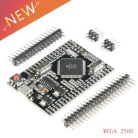 【♕】 ftezvq Usb MEGA 2560 PRO ฝังชิป CH340G/ATMEGA2560-16AU พร้อมตัวหมุดตัวผู้ Mega2560รองรับอาร์ดิวโน DIY