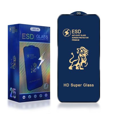 ✾✱♚ 25pcs ESD Antistatic Dust Tempered Glass Screen Protector For IPHONE 15 14 13 12 11 Pro Max 11 XR XS MAX SE2 7 8 Plus Anti Dust