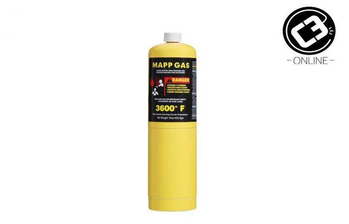 Mapp Pro Gas Cylinder For Welding Gun Welding Torch Mapp Gas 16oz453